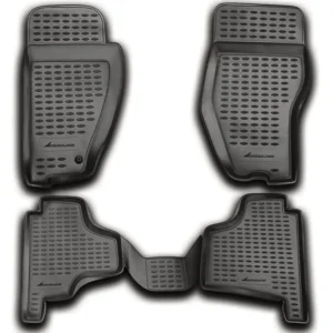 ΜΑΡΚΕ ΠΑΤΑΚΙΑ ΣΕ ΣΚΑΦΗ TPE ΛΑΣΤΙΧΟ ΓΙΑ DODGE NITRO 07/2007+  ΣΕ ΑΝΘΡΑΚΙ ΣΚΟΥΡΟ ΓΚΡΙ ΧΡΩΜΑ NOVLINE - 4 ΤΕΜ. EXP.NLC.13.02.211