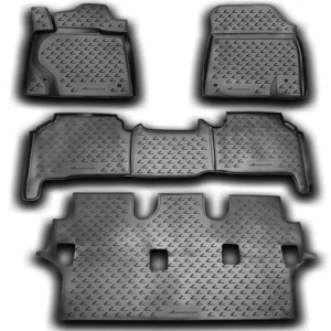 ΜΑΡΚΕ ΠΑΤΑΚΙΑ ΣΕ ΣΚΑΦΗ TPE ΛΑΣΤΙΧΟ ΓΙΑ LEXUS LX570 2007+  ΣΕ ΑΝΘΡΑΚΙ ΣΚΟΥΡΟ ΓΚΡΙ ΧΡΩΜΑ NOVLINE - 4 ΤΕΜ. EXP.NLC.29.07.211K