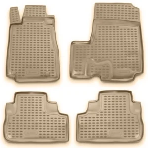 ΜΑΡΚΕ ΠΑΤΑΚΙΑ ΣΕ ΣΚΑΦΗ TPE ΛΑΣΤΙΧΟ ΓΙΑ HONDA CR-V 01/2007-2012  ΣΕ ΜΠΕΖ ΧΡΩΜΑ NOVLINE - 4 ΤΕΜ. EXP.NLC.18.15.212K