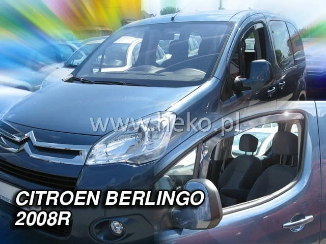 ΑΝΕΜΟΘΡΑΥΣΤΕΣ ΓΙΑ CITROEN BERLINGO/ PEUGEOT PARTNER 2008-2018 ΖΕΥΓΑΡΙ ΑΠΟ ΕΥΚΑΜΠΤΟ ΦΙΜΕ ΠΛΑΣΤΙΚΟ HEKO - 2 ΤΕΜ. ΑΝΕΜΟΘΡΑΥΣΤΕΣ ΓΙΑ CITROEN BERLINGO/ PEUGEOT PARTNER 2008-2018 ΖΕΥΓΑΡΙ ΑΠΟ ΕΥΚΑΜΠΤΟ ΦΙΜΕ ΠΛΑΣΤΙΚΟ HEKO - 2 ΤΕΜ. 26133 - Image 1