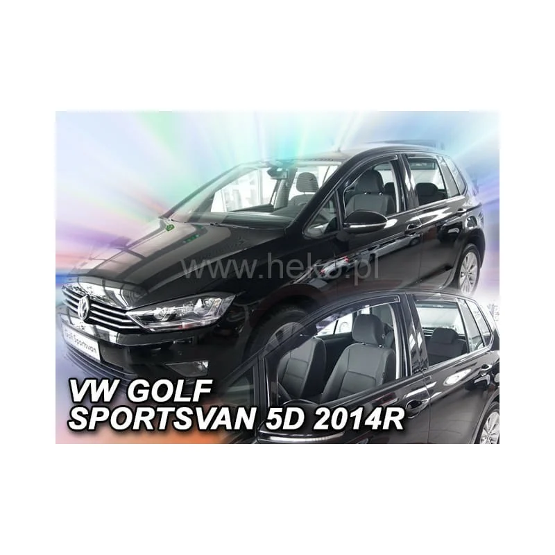 ΑΝΕΜΟΘΡΑΥΣΤΕΣ ΓΙΑ VW GOLF SPORTSVAN 5D 2014+ ΣΕΤ ΑΥΤΟΚΙΝΗΤΟΥ ΑΠΟ ΕΥΚΑΜΠΤΟ ΦΙΜΕ ΠΛΑΣΤΙΚΟ HEKO - 4 ΤΕΜ. ΑΝΕΜΟΘΡΑΥΣΤΕΣ ΓΙΑ VW GOLF SPORTSVAN 5D 2014+ ΣΕΤ ΑΥΤΟΚΙΝΗΤΟΥ ΑΠΟ ΕΥΚΑΜΠΤΟ ΦΙΜΕ ΠΛΑΣΤΙΚΟ HEKO - 4 ΤΕΜ. 31198 - Image 1