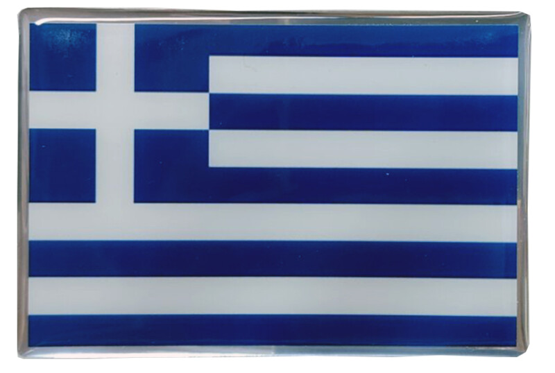 GREECE ΑΥΤΟΚΟΛΛΗΤΗ ΕΛΛΗΝΙΚΗ ΣΗΜΑΙΑ 10 X 6 GREECE ΑΥΤΟΚΟΛΛΗΤΗ ΕΛΛΗΝΙΚΗ ΣΗΜΑΙΑ 10 X 6,8 cm ΜΠΛΕ/ΛΕΥΚΟ/ΧΡΩΜΙΟ ΜΕ ΕΠΙΚΑΛΥΨΗ ΣΜΑΛΤΟΥ- 1 ΤΕΜ. - Image 1