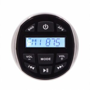 HASDA MP3 PLAYER 113 mm- 5V-4X40W ΜΕ ΡΑΔΙΟΦΩΝΟ/USB/BLUETOOTH (ΑΔΙΑΒΡΟΧΟ/ΣΤΡΟΓΓΥΛΟ/ΜΑΥΡΟ ΧΡΩΜΙΟΜΕΝΟ ΔΑΧΤΥΛΙΔΙ) H-820