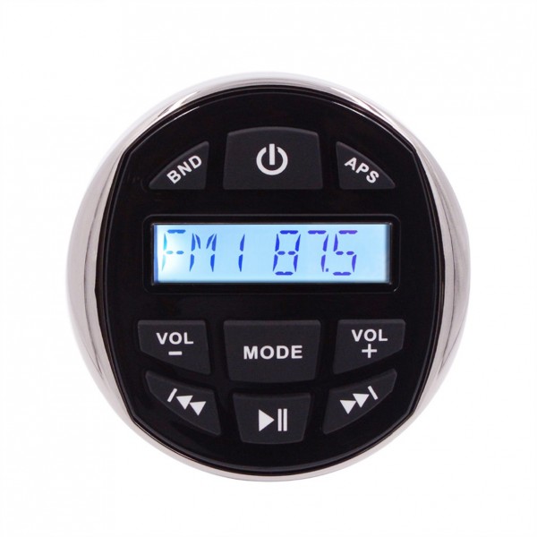 HASDA MP3 PLAYER 113 mm- 5V-4X40W ΜΕ ΡΑΔΙΟΦΩΝΟ/USB/BLUETOOTH (ΑΔΙΑΒΡΟΧΟ/ΣΤΡΟΓΓΥΛΟ/ΜΑΥΡΟ ΧΡΩΜΙΟΜΕΝΟ ΔΑΧΤΥΛΙΔΙ) HASDA MP3 PLAYER 113 mm- 5V-4X40W ΜΕ ΡΑΔΙΟΦΩΝΟ/USB/BLUETOOTH (ΑΔΙΑΒΡΟΧΟ/ΣΤΡΟΓΓΥΛΟ/ΜΑΥΡΟ ΧΡΩΜΙΟΜΕΝΟ ΔΑΧΤΥΛΙΔΙ) H-820 - Image 1