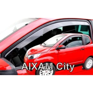 ΑΝΕΜΟΘΡΑΥΣΤΕΣ ΓΙΑ AIXAM CITY / E-CITY / CROSSLINE / CROSSOVER / E-CROSSOVER 3D 2007+ ΖΕΥΓΑΡΙ ΑΠΟ ΕΥΚΑΜΠΤΟ ΦΙΜΕ ΠΛΑΣΤΙΚΟ HEKO - 2 ΤΕΜ. 15019