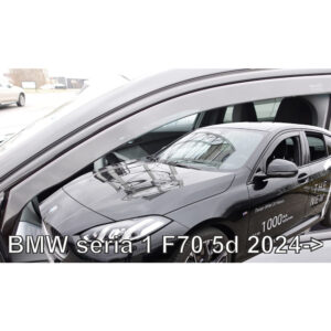 ΑΝΕΜΟΘΡΑΥΣΤΕΣ ΓΙΑ BMW ΣΕΙΡΑ 1 F70 5D 2024+ ΣΕΤ ΑΥΤΟΚΙΝΗΤΟΥ ΑΠΟ ΕΥΚΑΜΠΤΟ ΦΙΜΕ ΠΛΑΣΤΙΚΟ HEKO - 4 ΤΕΜ 11009