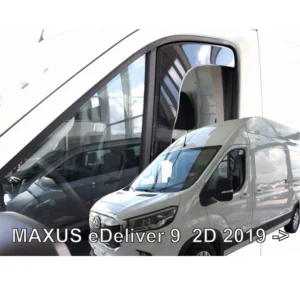 ΑΝΕΜΟΘΡΑΥΣΤΕΣ ΓΙΑ MAXUS EDELIVER 9 2D 2019+ ΖΕΥΓΑΡΙ ΑΠΟ ΕΥΚΑΜΠΤΟ ΦΙΜΕ ΠΛΑΣΤΙΚΟ HEKO - 2 ΤΕΜ 22102