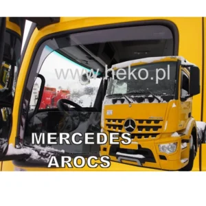 ΑΝΕΜΟΘΡΑΥΣΤΕΣ ΓΙΑ MERCEDES ACTROS MP4 2012+ / ANTOS 2012+ ΖΕΥΓΑΡΙ ΑΠΟ ΕΥΚΑΜΠΤΟ ΦΙΜΕ ΠΛΑΣΤΙΚΟ HEKO - 2 ΤΕΜ 23214