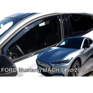 ΑΝΕΜΟΘΡΑΥΣΤΕΣ ΓΙΑ FORD MUSTANG MACH-E 5D 2020+ ΣΕΤ ΑΥΤΟΚΙΝΗΤΟΥ ΑΠΟ ΕΥΚΑΜΠΤΟ ΦΙΜΕ ΠΛΑΣΤΙΚΟ HEKO - 4 ΤΕΜ. 15342