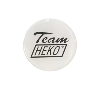 HEKO ΑΥΤΟΚΟΛΛΗΤΑ ΖΑΝΤΩΝ 6,7 cm ΛΕΥΚΟ/ΜΑΥΡΟ ΣΜΑΛΤΟΥ - 4 ΤΕΜ. ΑΥΤ.HEKO/4