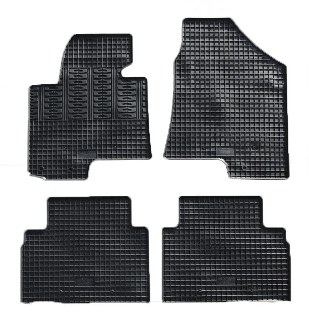 ΜΑΡΚΕ ΠΑΤΑΚΙΑ ΣΕ ΣΚΑΦΗ ΛΑΣΤΙΧΟ ΓΙΑ HYUNDAI IX 35 2009-2015 / KIA SPORTAGE 2010-2016 ΣΕ ΜΑΥΡΟ ΧΡΩΜΑ ΜΕ ΚΟΥΜΠΩΜΑΤΑ CIK - 4 ΤΕΜ. RMCIKHYU00004 - Image 1