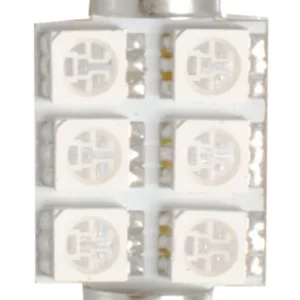 ΛΑΜΠΑΚΙΑ ΠΛΑΦΟΝΙΕΡΑΣ C5W/C10W 12V 1,44W SV8,5 36mm PREMIUM LED 6xSMD5050 ΜΠΛΕ M-TECH - 1 ΤΕΜ. L052B