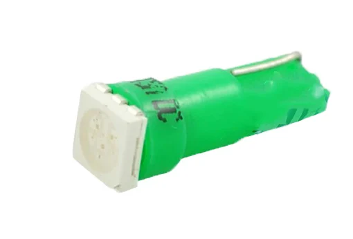 T5 12V W2x4 T5 12V W2x4,6d LED 1xSMD5050 ΠΡΑΣΙΝΟ (ΚΑΡΦΩΤΟ ΑΚΑΛΥΚΟ) BLISTER 2ΤΕΜ. M-TECH LB053G - Image 1