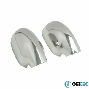 ΚΑΠΑΚΙΑ ΚΑΘΡΕΠΤΩΝ ΓΙΑ DACIA LOGAN SD/PK 2005+ ΧΡΩΜΙΟ ΜΕΤΑΛΛΙΚΑ ΟMTEC - 2 TEM. 2001111