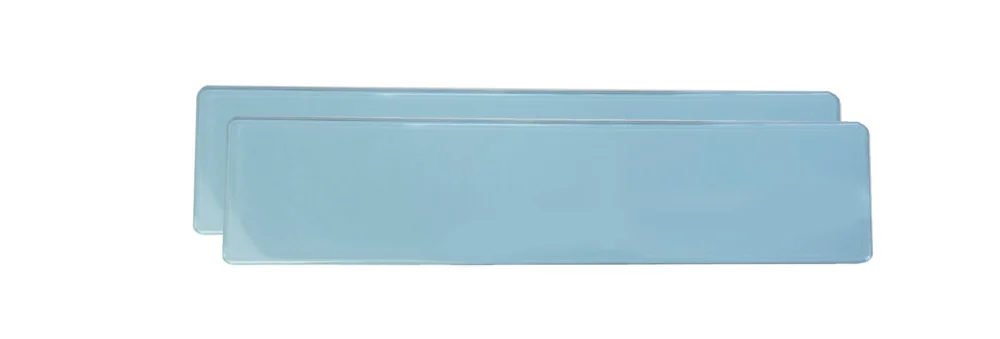 ΠΡΟΣΤΑΤΕΥΤΙΚΟ ΤΖΑΜΙ ΠΙΝΑΚΙΔΑΣ LIGHT BLUE ΝΕΟΥ ΤΥΠΟΥ 52 ΠΡΟΣΤΑΤΕΥΤΙΚΟ ΤΖΑΜΙ ΠΙΝΑΚΙΔΑΣ LIGHT BLUE ΝΕΟΥ ΤΥΠΟΥ 52,7 X 12 cm (ΠΛΑΣΤΙΚΟ/ΜΠΛΕ) - 2 ΤΕΜ. - Image 1