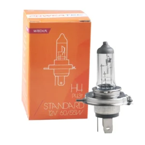 H4 12V 60/55W P43t POWERTEC STANDARD ΑΛΟΓΟΝΟΥ ΚΟΥΤΙ  M-TECH - 1ΤΕΜ. PTZ4