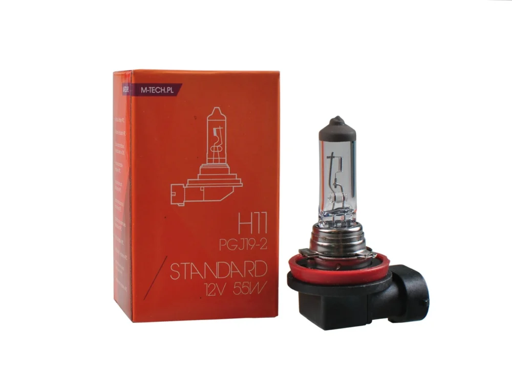 H11 12V 55W PGJ19-2 POWERTEC STANDARD ΑΛΟΓΟΝΟΥ ΚΟΥΤΙ M-TECH - 1ΤΕΜ. H11 12V 55W PGJ19-2 POWERTEC STANDARD ΑΛΟΓΟΝΟΥ ΚΟΥΤΙ M-TECH - 1ΤΕΜ. PTZ8 - Image 1