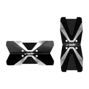 ΠΕΤΑΛ X TYPE ΑΛΟΥΜΙΝΙΟΥ ΜΑΥΡΟ/ΑΣΗΜΙ 2ΤΕΜ. 963