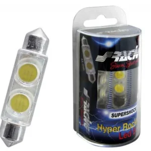 ΛΑΜΠΑΚΙΑ ΠΛΑΦΟΝΙΕΡΑΣ 12V 10x44mm HYPER-MICROLED2 ΛΕΥΚΟ 2ΤΕΜ.