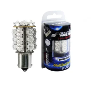ΛΑΜΠΑΚΙ ΜΟΝΟΠΟΛΙΚΟ 20 LED 12V ΛΕΥΚΟ SIMONI RACING - 1 TEM. L20/W