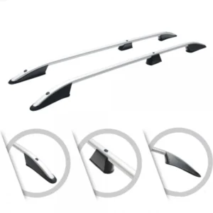 ΜΠΑΡΕΣ ΟΡΟΦΗΣ ΓΙΑ VW TOUAREG 2002-2010 ΠΑΡΑΛΛΗΛΕΣ ΑΛΟΥΜΙΝΙΟΥ ΑΣΗΜΙ ΟMTEC - 2 TEM. 7527933