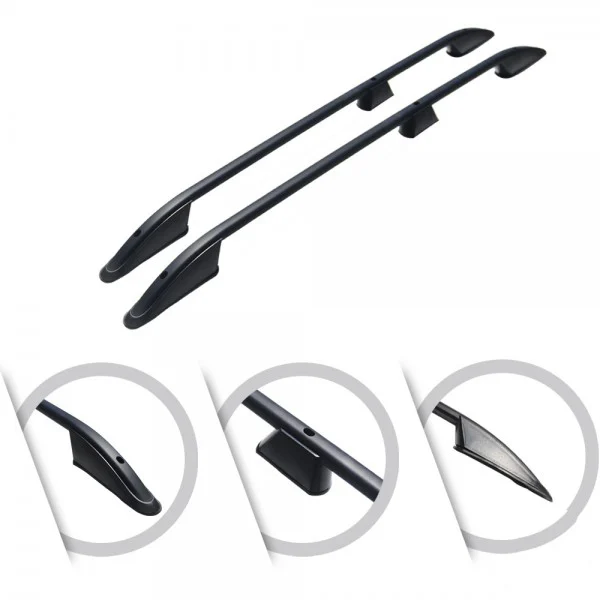 ΜΠΑΡΕΣ ΟΡΟΦΗΣ ΓΙΑ RENAULT KANGOO 1996-2007 ΠΑΡΑΛΛΗΛΕΣ L1 ΑΛΟΥΜΙΝΙΟΥ ΜΑΥΡΕΣ ΟMTEC - 2 TEM. ΜΠΑΡΕΣ ΟΡΟΦΗΣ ΓΙΑ NISSAN NV200 2010+? ΠΑΡΑΛΛΗΛΕΣ ΑΛΟΥΜΙΝΙΟΥ ΜΑΥΡΕΣ ΟMTEC - 2 TEM. 5035930B - Image 1