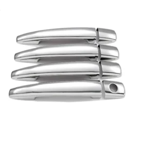 ΧΕΡΟΥΛΙΑ ΠΟΡΤΑΣ ΓΙΑ PEUGEOT 207 5D/SW 2006-2012  ΧΡΩΜΙΟΥ ΜΕΤΑΛΛΙΚΑ S-Dizayn - 4 Τεμ. 6904120