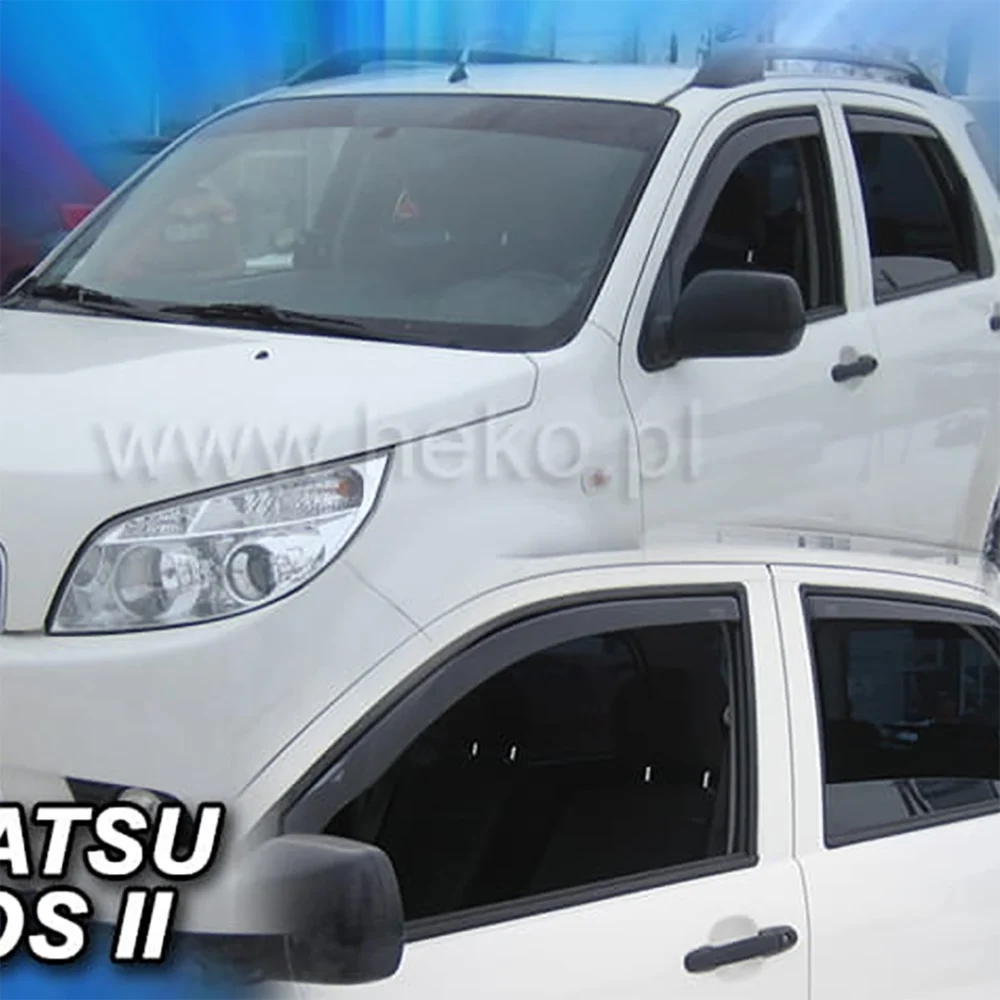 ΑΝΕΜΟΘΡΑΥΣΤΕΣ ΓΙΑ DAIHATSU TERIOS 2 5D 2006-2013 ΖΕΥΓΑΡΙ ΑΠΟ ΕΥΚΑΜΠΤΟ ΦΙΜΕ ΠΛΑΣΤΙΚΟ HEKO - 2 ΤΕΜ. ΑΝΕΜΟΘΡΑΥΣΤΕΣ ΓΙΑ DAIHATSU TERIOS 2 5D 2006-2013 ΖΕΥΓΑΡΙ ΑΠΟ ΕΥΚΑΜΠΤΟ ΦΙΜΕ ΠΛΑΣΤΙΚΟ HEKO - 2 ΤΕΜ. 13222 - Image 1