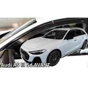 ΑΝΕΜΟΘΡΑΥΣΤΕΣ ΓΙΑ AUDI A5 B10 5D 2024+ ΖΕΥΓΑΡΙ ΑΠΟ ΕΥΚΑΜΠΤΟ ΦΙΜΕ ΠΛΑΣΤΙΚΟ HEKO - 2 ΤΕΜ 10283