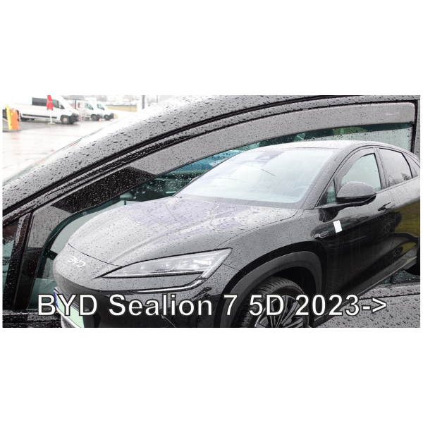 ΑΝΕΜΟΘΡΑΥΣΤΕΣ ΓΙΑ BYD 7 5D 2023+ ΖΕΥΓΑΡΙ ΑΠΟ ΕΥΚΑΜΠΤΟ ΦΙΜΕ ΠΛΑΣΤΙΚΟ HEKO - 2 ΤΕΜ. 11308