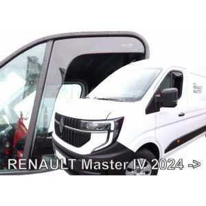 ΑΝΕΜΟΘΡΑΥΣΤΕΣ ΓΙΑ RENAULT MASTER IV 5D 2024+ ΖΕΥΓΑΡΙ ΑΠΟ ΕΥΚΑΜΠΤΟ ΦΙΜΕ ΠΛΑΣΤΙΚΟ HEKO - 2 ΤΕΜ. 27029