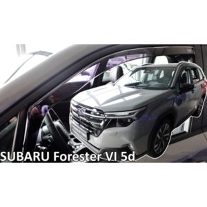ΑΝΕΜΟΘΡΑΥΣΤΕΣ ΓΙΑ SUBARU FORESTER (SL) 5D 2024+ ΖΕΥΓΑΡΙ ΑΠΟ ΕΥΚΑΜΠΤΟ ΦΙΜΕ ΠΛΑΣΤΙΚΟ HEKO - 2 ΤΕΜ 28535