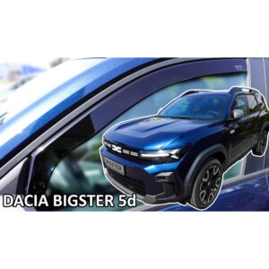 ΑΝΕΜΟΘΡΑΥΣΤΕΣ ΓΙΑ DACIA BIGSTER 5D 2024+ ΣΕΤ ΑΥΤΟΚΙΝΗΤΟΥ ΑΠΟ ΕΥΚΑΜΠΤΟ ΦΙΜΕ ΠΛΑΣΤΙΚΟ HEKO - 4 ΤΕΜ. 13128