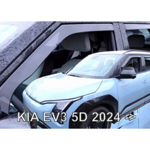 ΑΝΕΜΟΘΡΑΥΣΤΕΣ ΓΙΑ KIA EV3 5D 2024+ ΣΕΤ ΑΥΤΟΚΙΝΗΤΟΥ ΑΠΟ ΕΥΚΑΜΠΤΟ ΦΙΜΕ ΠΛΑΣΤΙΚΟ HEKO - 4 ΤΕΜ 21003