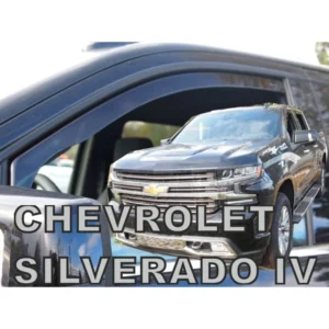 ΑΝΕΜΟΘΡΑΥΣΤΕΣ ΓΙΑ CHEVROLET SILVERADO 4D 2019-2021 ΖΕΥΓΑΡΙ ΑΠΟ ΕΥΚΑΜΠΤΟ ΦΙΜΕ ΠΛΑΣΤΙΚΟ HEKO - 2 ΤΕΜ. 10550