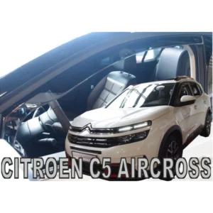 ΑΝΕΜΟΘΡΑΥΣΤΕΣ ΓΙΑ CITROEN C5 AIRCROSS 5D 2019-2021 ΖΕΥΓΑΡΙ ΑΠΟ ΕΥΚΑΜΠΤΟ ΦΙΜΕ ΠΛΑΣΤΙΚΟ HEKO - 2 ΤΕΜ. 12271