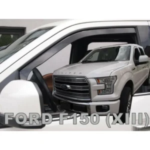 ΑΝΕΜΟΘΡΑΥΣΤΕΣ ΓΙΑ FORD F150 4D 2014+ ΖΕΥΓΑΡΙ ΑΠΟ ΕΥΚΑΜΠΤΟ ΦΙΜΕ ΠΛΑΣΤΙΚΟ HEKO - 2 ΤΕΜ. 15339