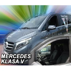 ΑΝΕΜΟΘΡΑΥΣΤΕΣ ΓΙΑ MERCEDES VITO KLAS V W447 2014+ ΖΕΥΓΑΡΙ ΑΠΟ ΕΥΚΑΜΠΤΟ ΦΙΜΕ ΠΛΑΣΤΙΚΟ HEKO - 2 ΤΕΜ. 23215