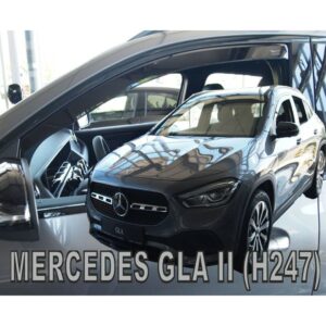 ΑΝΕΜΟΘΡΑΥΣΤΕΣ ΓΙΑ MERCEDES GLA H247 5D 2020+ ΖΕΥΓΑΡΙ ΑΠΟ ΕΥΚΑΜΠΤΟ ΦΙΜΕ ΠΛΑΣΤΙΚΟ HEKO - 2 ΤΕΜ. 23619