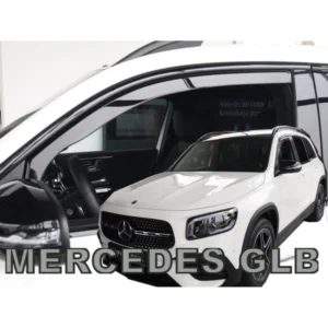 ΑΝΕΜΟΘΡΑΥΣΤΕΣ ΓΙΑ MERCEDES GLB X247 5D 2019+ ΖΕΥΓΑΡΙ ΑΠΟ ΕΥΚΑΜΠΤΟ ΦΙΜΕ ΠΛΑΣΤΙΚΟ HEKO - 2 ΤΕΜ. 23621