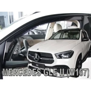 ΑΝΕΜΟΘΡΑΥΣΤΕΣ ΓΙΑ MERCEDES GLE W167 5D 2019+ ΖΕΥΓΑΡΙ ΑΠΟ ΕΥΚΑΜΠΤΟ ΦΙΜΕ ΠΛΑΣΤΙΚΟ HEKO - 2 ΤΕΜ. 23623