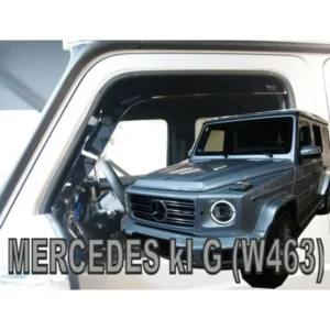 ΑΝΕΜΟΘΡΑΥΣΤΕΣ ΓΙΑ MERCEDES KLAS G W463 3D/5D 2018+ ΖΕΥΓΑΡΙ ΑΠΟ ΕΥΚΑΜΠΤΟ ΦΙΜΕ ΠΛΑΣΤΙΚΟ HEKO - 2 ΤΕΜ. 23627