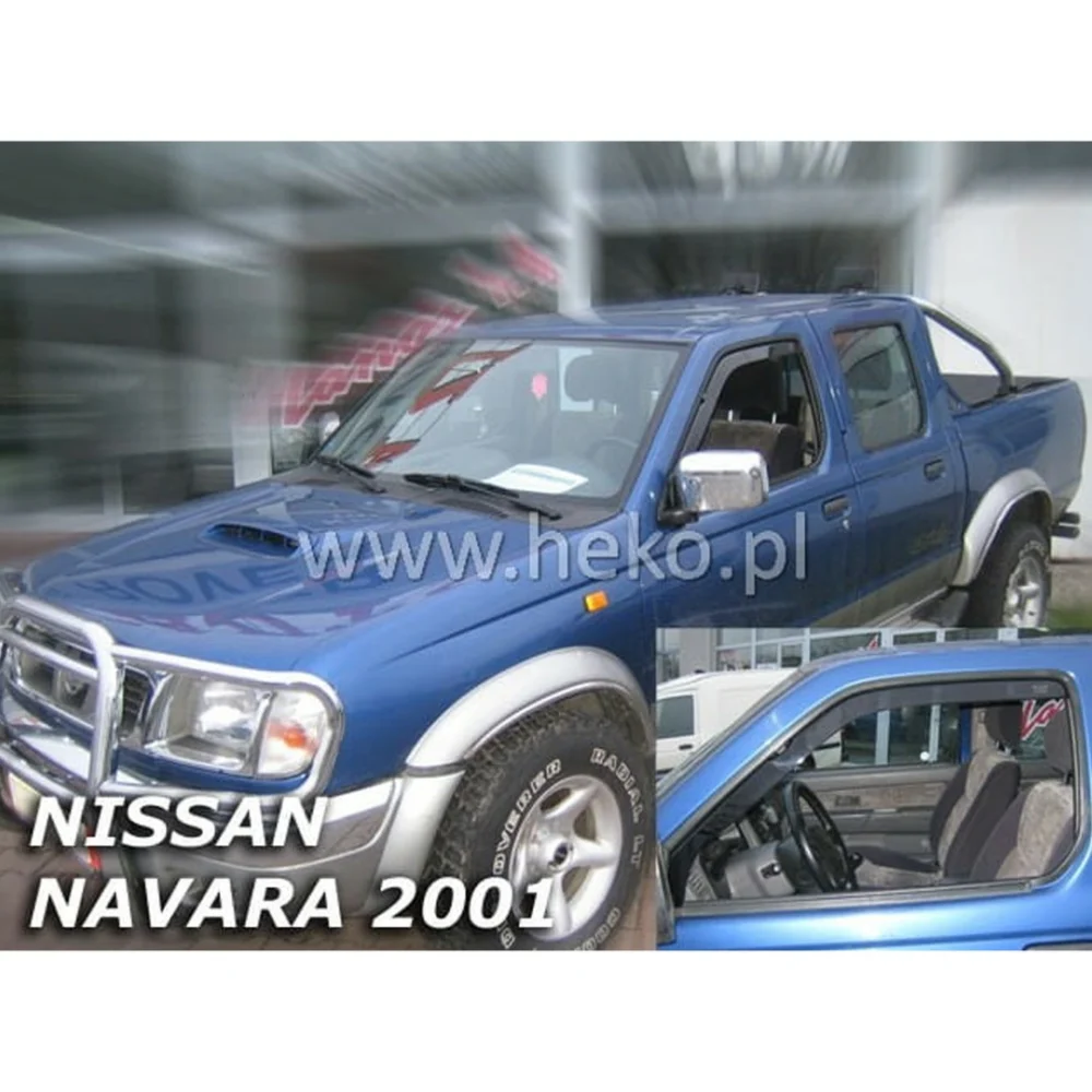ΑΝΕΜΟΘΡΑΥΣΤΕΣ ΓΙΑ NISSAN NAVARA PICK UP D22 2001-2005 / NP300 4D (ΜΕ ΕΣΟΧΗ ΚΑΘΡΕΠΤΗ) ΖΕΥΓΑΡΙ ΑΠΟ ΕΥΚΑΜΠΤΟ ΦΙΜΕ ΠΛΑΣΤΙΚΟ HEKO - 2 ΤΕΜ. ΑΝΕΜΟΘΡΑΥΣΤΕΣ ΓΙΑ NISSAN NAVARA PICK UP D22 2001-2005 / NP300 4D (ΜΕ ΕΣΟΧΗ ΚΑΘΡΕΠΤΗ) ΖΕΥΓΑΡΙ ΑΠΟ ΕΥΚΑΜΠΤΟ ΦΙΜΕ ΠΛΑΣΤΙΚΟ HEKO - 2 ΤΕΜ. 24255 - Image 1
