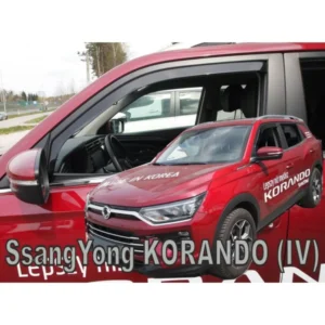 ΑΝΕΜΟΘΡΑΥΣΤΕΣ ΓΙΑ SSANGYONG KORANDO 5D 2019+ ΖΕΥΓΑΡΙ ΑΠΟ ΕΥΚΑΜΠΤΟ ΦΙΜΕ ΠΛΑΣΤΙΚΟ HEKO - 2 ΤΕΜ. 28914