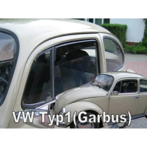 ΑΝΕΜΟΘΡΑΥΣΤΕΣ ΓΙΑ VW GARBUS SCARABEO BEETLE 2D 1967-2003 (ΣΚΑΡΑΒΕΟΣ) ΖΕΥΓΑΡΙ ΑΠΟ ΕΥΚΑΜΠΤΟ ΦΙΜΕ ΠΛΑΣΤΙΚΟ HEKO - 2 ΤΕΜ. 31009