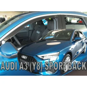 ΑΝΕΜΟΘΡΑΥΣΤΕΣ ΓΙΑ AUDI A3 Y8 SPORTBACK 5D 2020+ ΣΕΤ ΑΥΤΟΚΙΝΗΤΟΥ ΑΠΟ ΕΥΚΑΜΠΤΟ ΦΙΜΕ ΠΛΑΣΤΙΚΟ HEKO - 4 ΤΕΜ. 10272