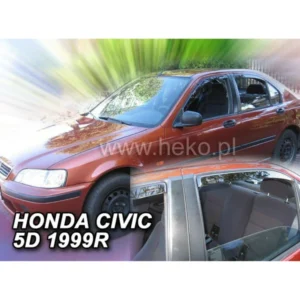 ΑΝΕΜΟΘΡΑΥΣΤΕΣ ΓΙΑ HONDA CIVIC 5D HB/LTB/COMBI 1995-2000 ΣΕΤ ΑΥΤΟΚΙΝΗΤΟΥ ΑΠΟ ΕΥΚΑΜΠΤΟ ΦΙΜΕ ΠΛΑΣΤΙΚΟ HEKO - 4 ΤΕΜ. 17109