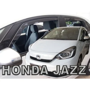 ΑΝΕΜΟΘΡΑΥΣΤΕΣ ΓΙΑ HONDA JAZZ 5D 2019+ ΣΕΤ ΑΥΤΟΚΙΝΗΤΟΥ ΑΠΟ ΕΥΚΑΜΠΤΟ ΦΙΜΕ ΠΛΑΣΤΙΚΟ HEKO - 4 ΤΕΜ. 17175