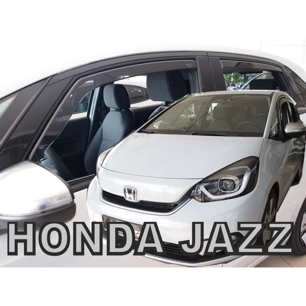 ΑΝΕΜΟΘΡΑΥΣΤΕΣ ΓΙΑ HONDA JAZZ 5D 2019+ ΣΕΤ ΑΥΤΟΚΙΝΗΤΟΥ ΑΠΟ ΕΥΚΑΜΠΤΟ ΦΙΜΕ ΠΛΑΣΤΙΚΟ HEKO - 4 ΤΕΜ. ΑΝΕΜΟΘΡΑΥΣΤΕΣ ΓΙΑ HONDA JAZZ 5D 2019+ ΣΕΤ ΑΥΤΟΚΙΝΗΤΟΥ ΑΠΟ ΕΥΚΑΜΠΤΟ ΦΙΜΕ ΠΛΑΣΤΙΚΟ HEKO - 4 ΤΕΜ. 17175 - Image 1