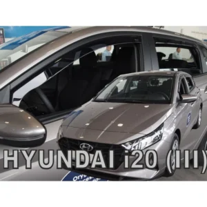 ΑΝΕΜΟΘΡΑΥΣΤΕΣ ΓΙΑ HYUNDAI i20 5D 2020+ - ΣΕΤ ΑΥΤΟΚΙΝΗΤΟΥ ΑΠΟ ΕΥΚΑΜΠΤΟ ΦΙΜΕ ΠΛΑΣΤΙΚΟ HEKO - 4 ΤΕΜ. 17304